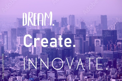 Innovate motivational poster