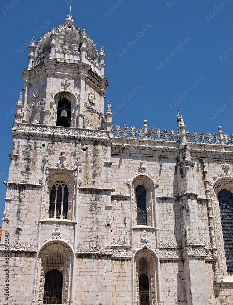 Historic cathedral of Belem, Lisbon - Portugal