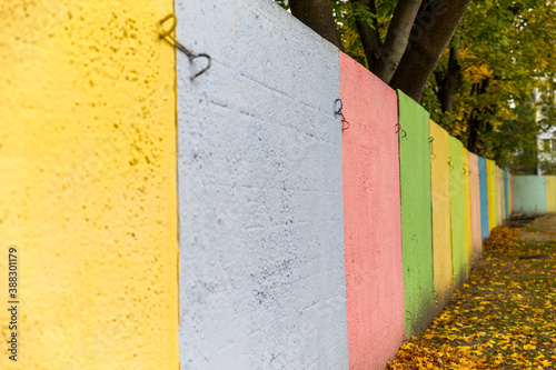 yellow wall