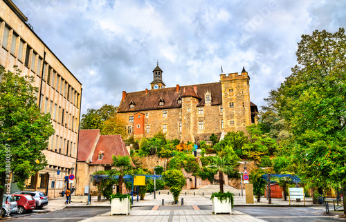 The Dukes of the Bourbon castle in Montlucon - Allier, France photo