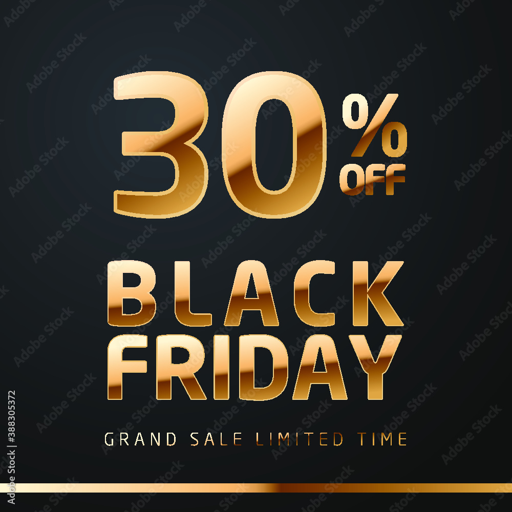 Naklejka premium BLACK FRIDAY SIGN SPECIAL OFFER SALE