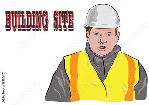 portrait of a construction engineer