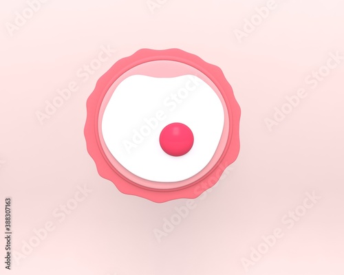 Slika na platnu Ovule, female fertility cell