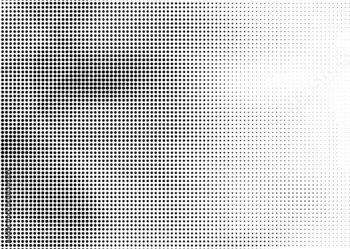 Grunge halftone dots vector texture background - Pixel 