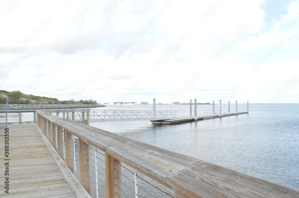 pier on the beach