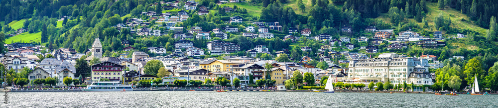 famous village Zell am See in Austria