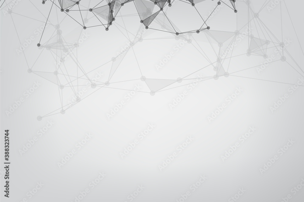 Network technology background with dots and lines for backdrop and ai design. Modern abstract concept. Futuristic HUD Background. Network technology background with dots and lines for backdrop and ai design. Modern abstract concept. Futuristic HUD Background.