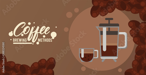 french press coffee brewing method