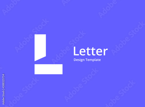 Letter L logo icon design template elements