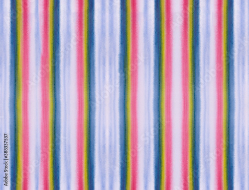 hand drawn watercolor stripes pattern. colorful, blurred lines, rough stripes