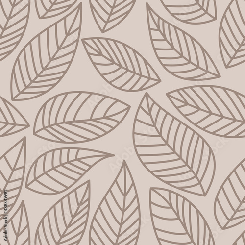 Autumn leaves pattern