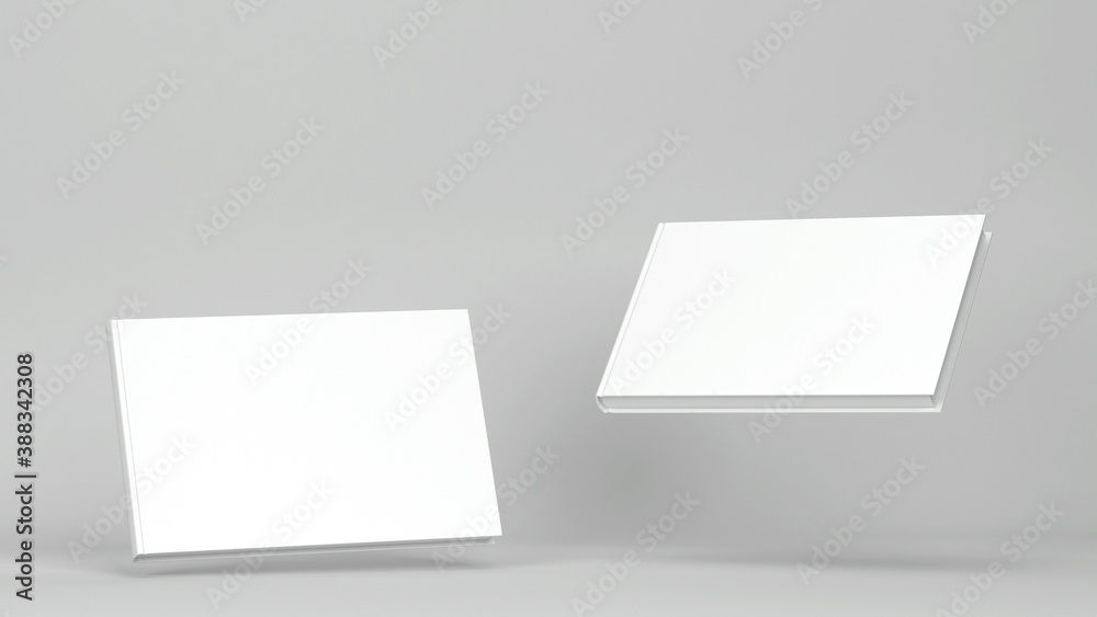Blank book cover mockup Blank book cover mockup