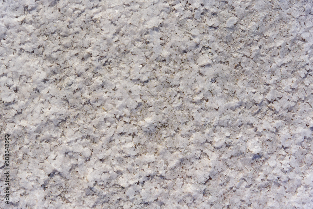 Salt crystals above view glossy soft texture close up. Salt crystals above view glossy soft texture close up.