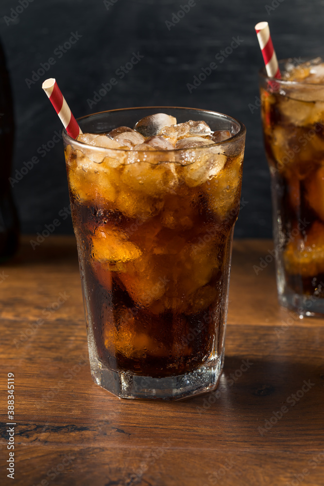 Refreshing Cold Dark Cola Soft Drink Refreshing Cold Dark Cola Soft Drink