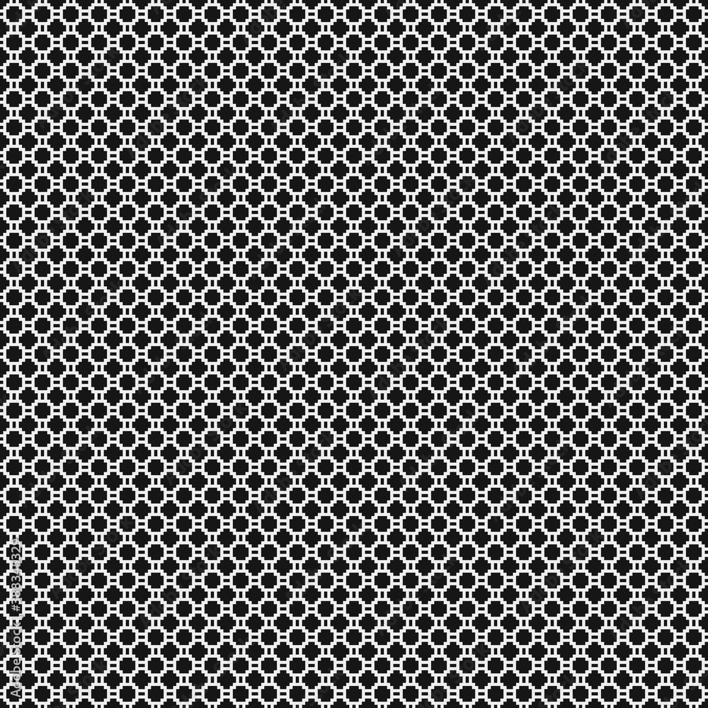 Abstract Cross Pattern Dots Logo generative computational art illustration