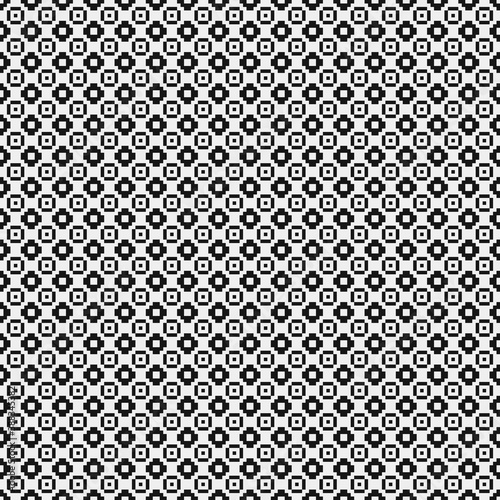 Abstract Cross Pattern Dots Logo generative computational art illustration