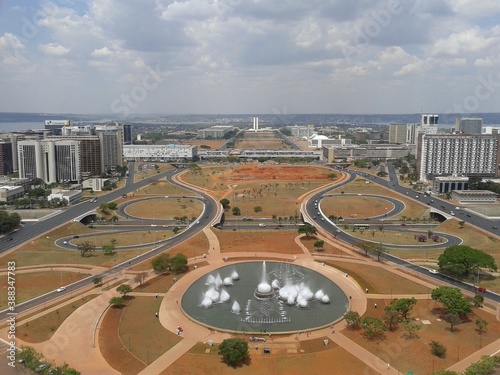 View of de tha fountain - Brasília 2
