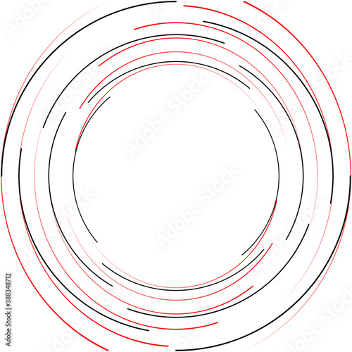 Overlaying abstract Spiral, Swirl, Twirl vector. Volute, helix, cochlear vertigo circular, geometric illustration. Abstract circle