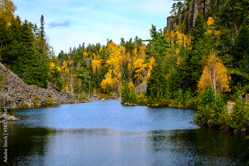 Autumn at Eagle Canyon, located in Northwestern Ontario, Canada Autumn at Eagle Canyon, located in Northwestern Ontario, Canada