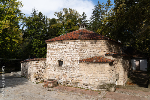 Ancient turkish hammam bathroom in Sokobanja Serbia - traditional medieval building and famous tourist destination photo