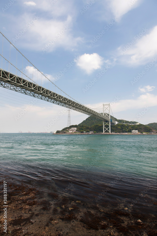 Naklejka premium 関門橋