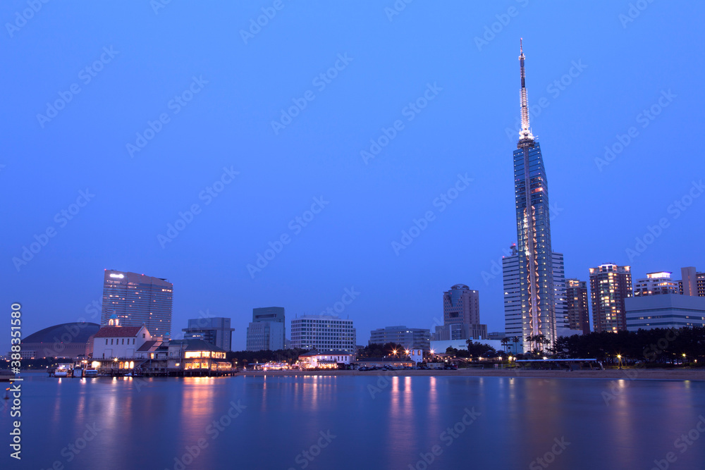 シーサイドももちの夜景