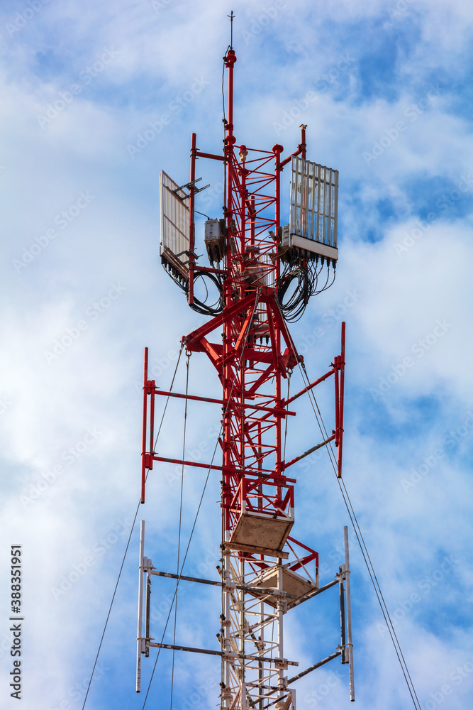 antenna cellular tower and sky antenna cellular tower and sky