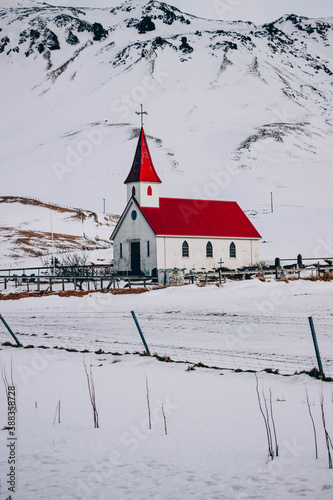 Valokuvatapetti Icelandic Church