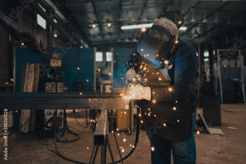 welding in the workshop © Broadway