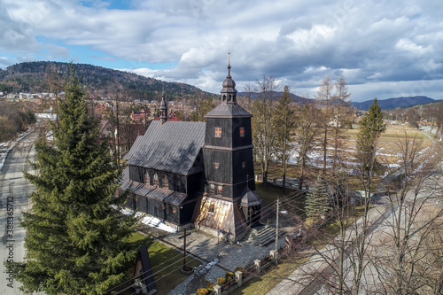 Kościół Wniebowzięcia NMP w Wysowej-Zdroju, Gorlice, małopolska photo