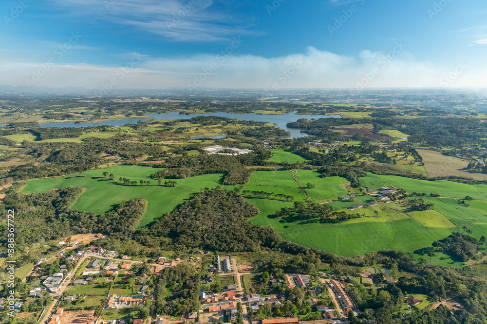 Área rural em Piraquara Paraná Brasil