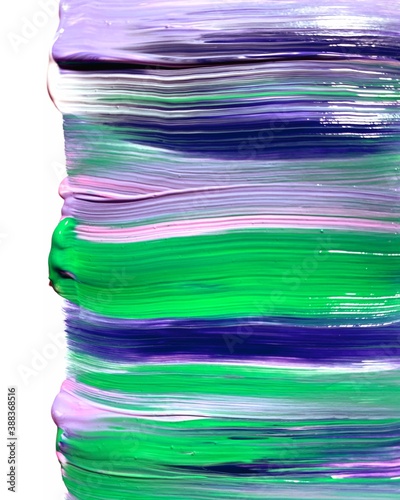 abstract illustration. acrylic texture. paint strokes. streaks from brushes. Contemporary art. cantrast colors background. Hand drawn  photo