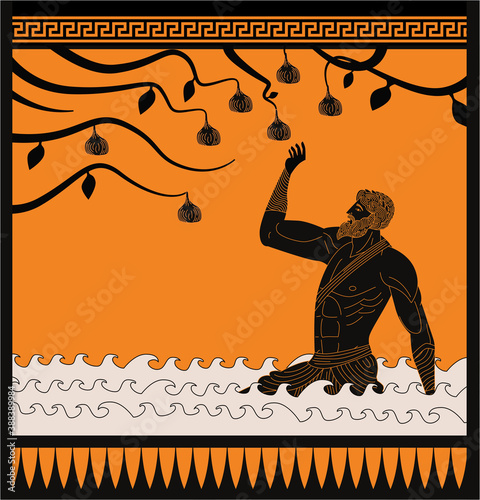 tantalus punishment in the tartarus greek mythology tale
