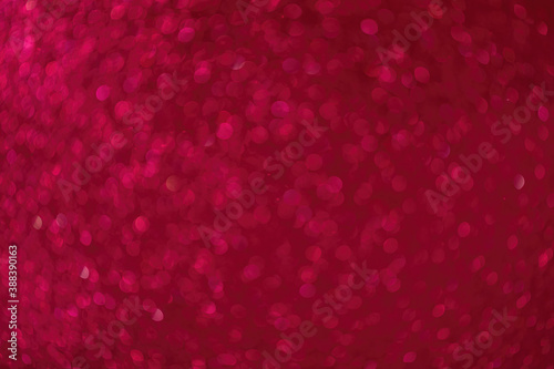 The background is red for the bokeh design. Christmas and New year background