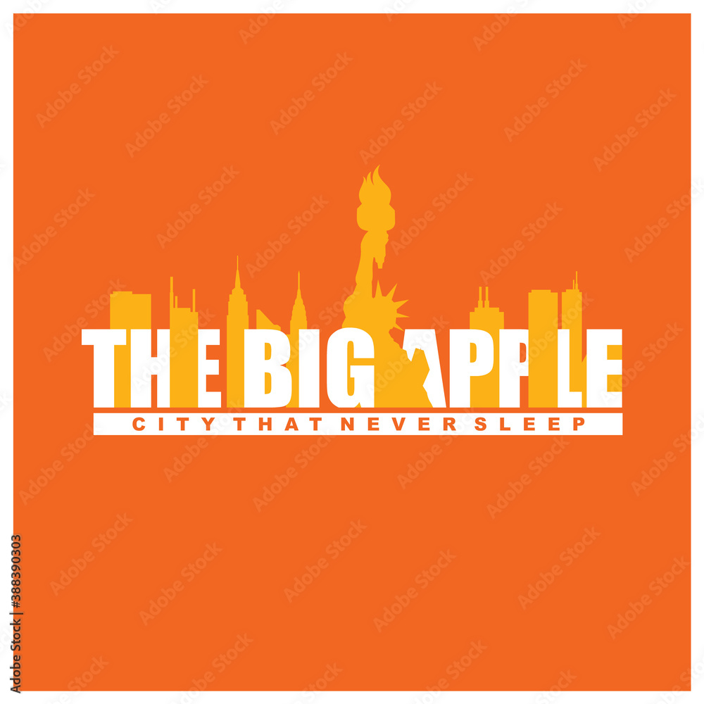 Φωτογραφία Vector logo, badge, symbol, icon template design New York Theme