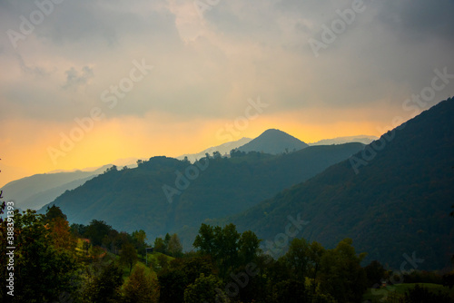 the hills around Chiampo