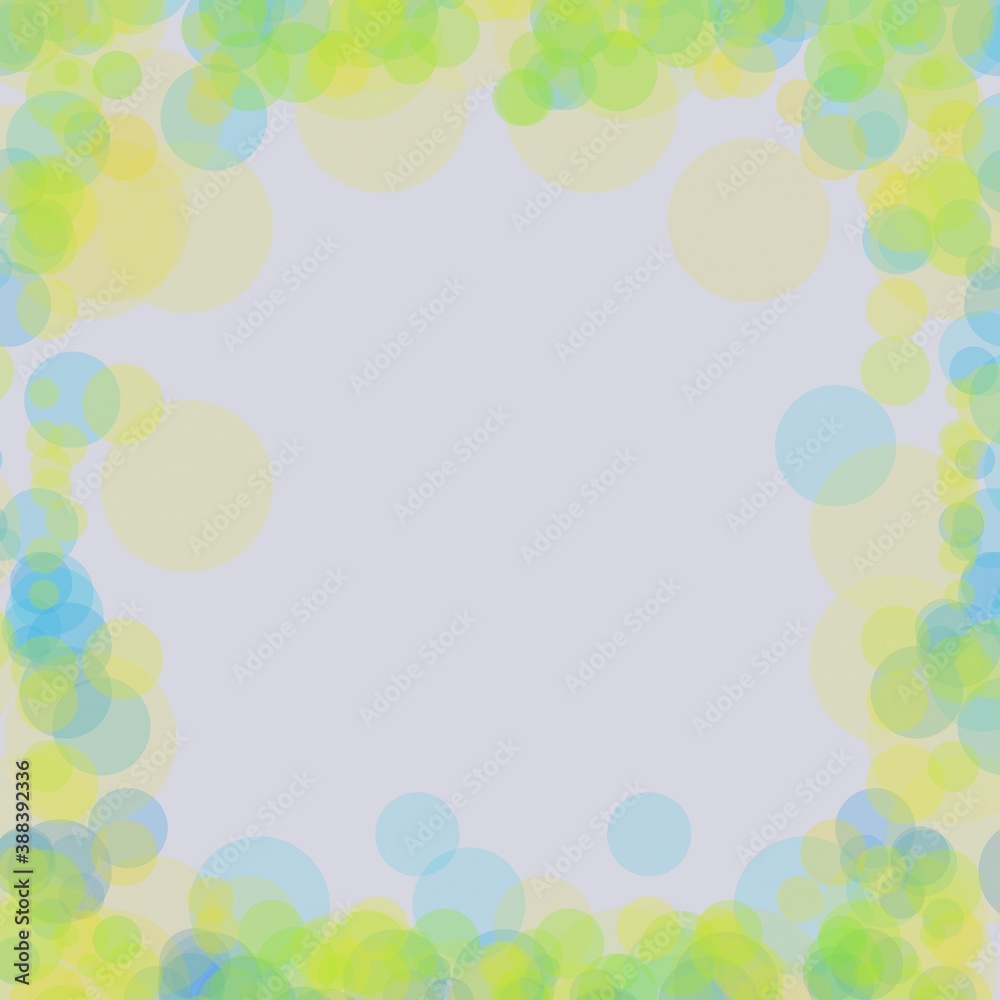 frame with green and yellow bokeh background frame with green and yellow bokeh background