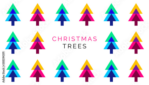 Christmas Tree Icon Pattern Background Banner. Modern Abstract Colourful Christmas Tree Icons Background Pattern. Good for Christmas Cards, Banners, etc Free Download Christmas Tree Icon Pattern Background Banner. Modern Abstract Colourful Christmas Tree Icons Background Pattern. Good for Christmas Cards, Banners, etc - GFXLoad