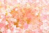金屏風と桜のバックグラウンド