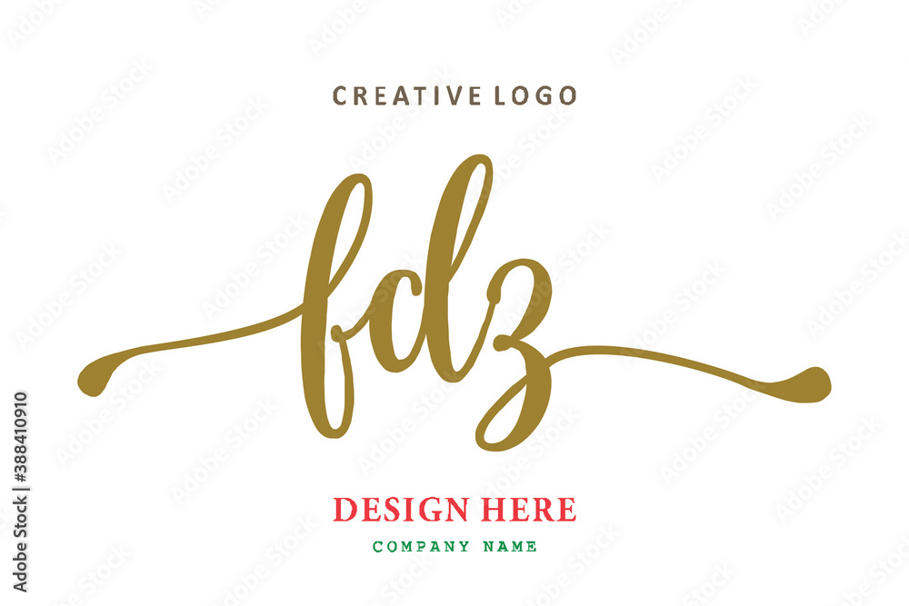 FDZ lettering logo is simple, easy to understand and authoritative FDZ lettering logo is simple, easy to understand and authoritative