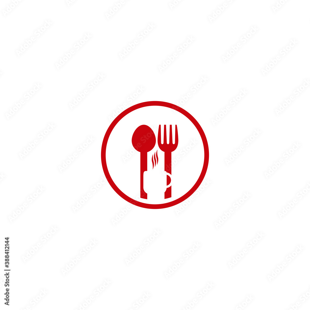 spoon and fork vector illustration for restaurant icon, cafe logo or other dining place spoon and fork vector illustration for restaurant icon, cafe logo or other dining place