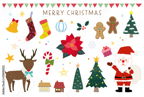 クリスマス　イラスト　アイコン 