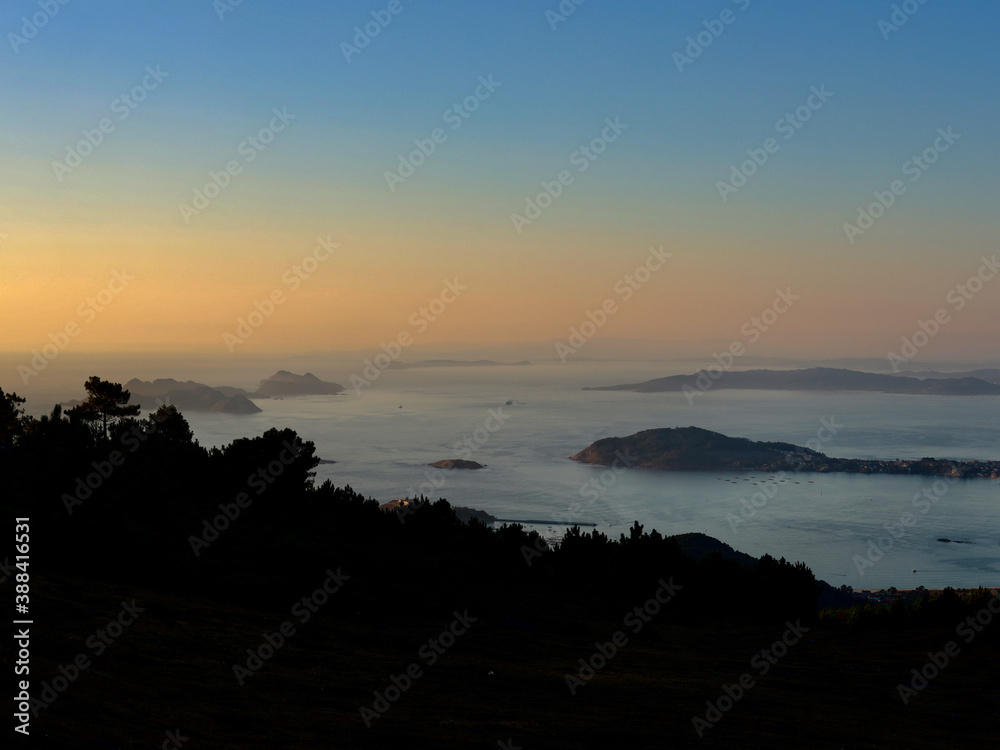 Atardecer en la costa