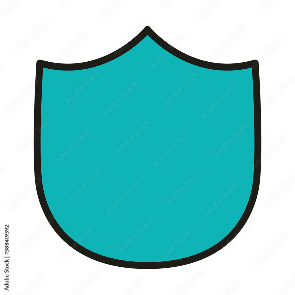 user interface sheild protection linear and fill style user interface sheild protection linear and fill style