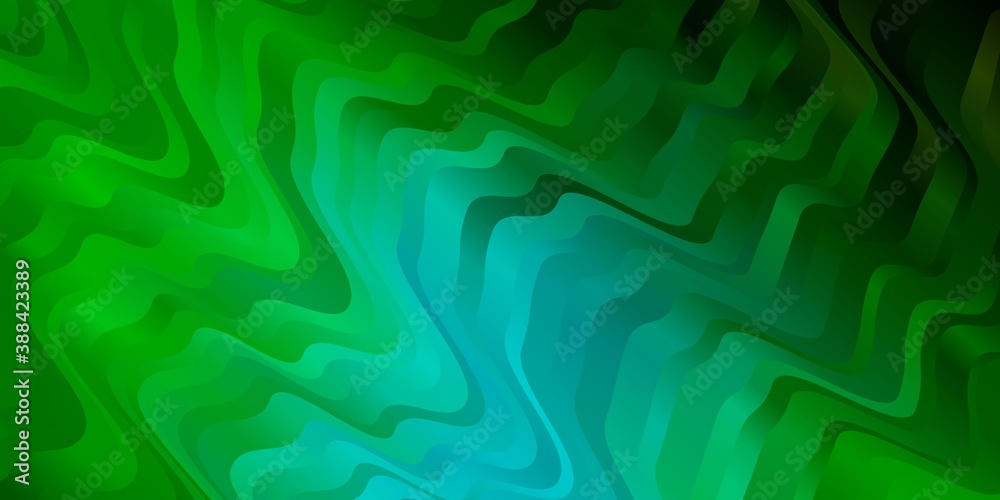 Light Blue, Yellow vector background with curves. Light Blue, Yellow vector background with curves.