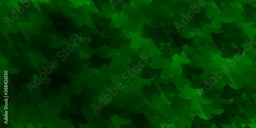 Light Green vector template with rectangles.