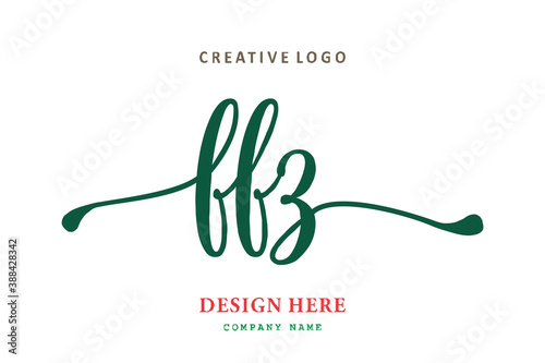 FFZ lettering logo is simple, easy to understand and authoritative