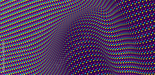 Papier peint Background with convex forms