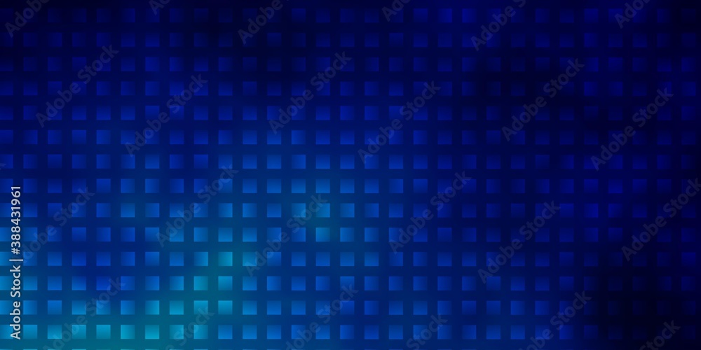 Dark BLUE vector template with rectangles. Dark BLUE vector template with rectangles.