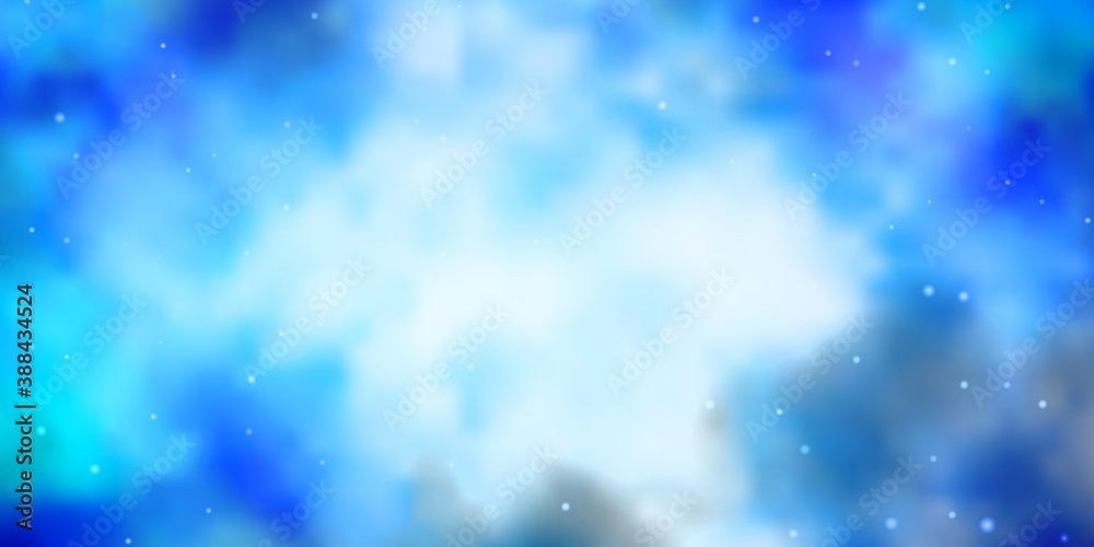 Light Pink, Blue vector layout with bright stars. Light Pink, Blue vector layout with bright stars.
